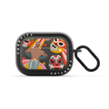 Lucha Libre AirPods Case | AirPods Pro 2 / Earbuds Bounce Case / Matte Charcoal | Image 1