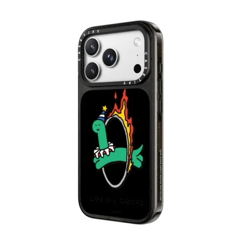 Life is a Circus Case | iPhone 18 Pro / Impact Case MagSafe Compatible - Glossy / Glossy Black | Image 2
