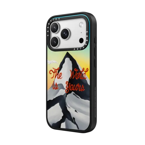 The World Is Yours | iPhone 17 Pro Max / Impact Case MagSafe Compatible / Matte Black | Image 2