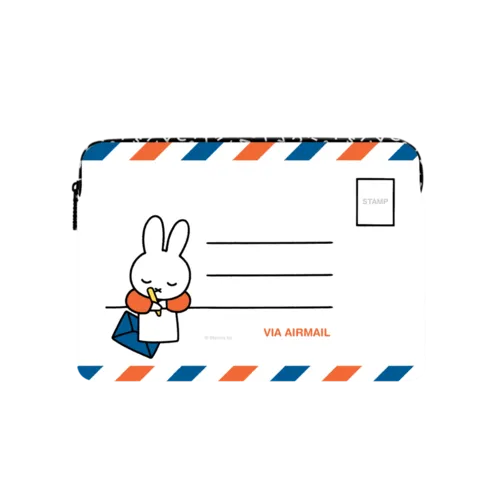 Dear Miffy Envelope Laptop Sleeve | Large (16") / Impact Laptop Sleeve / Multicolor | Image 1