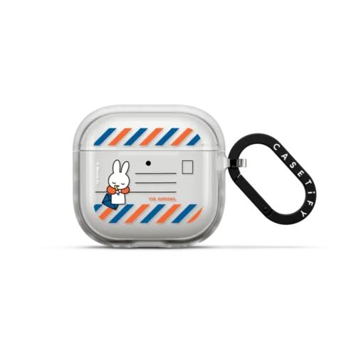 Dear Miffy Envelope Earbuds Case | AirPods 4 & 5 / Earbuds Impact Case / Frost | Image 1