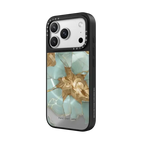 Ceramic Bamboo Case | iPhone 17 Pro Max / Mirror Case MagSafe Compatible / Silver on Black | Image 2