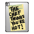 The Chef Thinks You're Hot! | iPad Pro 13-inch (M4/M5) / iPad Impact Case / Black | Image 1