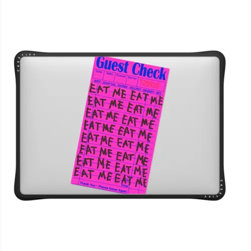 Eat Me | MacBook Air 13-inch (M1 / Intel) / MacBook Impact Case / Black | Image 2
