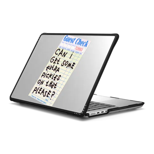 Extra Pickles Please | MacBook Pro 14-inch (M1 - M5) / MacBook Impact Case / Black | Image 1