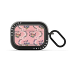 V&A Rococo Edit, Rococo Ribbons Earbuds Case | AirPods Pro 2 / Earbuds Bounce Case / Matte Charcoal | Image 1