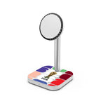 FIFA WORLD CUP 26 PATTERN POWERTHRU 2-IN-1 CHARGING STAND