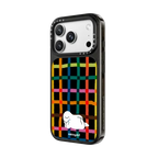 Rainbow Picnic Rug | iPhone 18 Pro Max / Impact Case MagSafe Compatible - Glossy / Glossy Black | Image 2