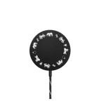 ECOSYSTEM DOG PATTERN |   / PowerThru Magnetic Wireless Charger MagSafe Compatible / Black | Image 1