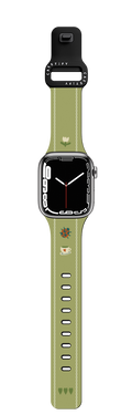 Cozy Tea Time Study Club | Apple Watch Series 11 & 12 (46mm) / Impact Band / Black | Image 1