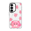 BELLYGOM Pink Clover Case | Galaxy S26 / Impact Clear Magnetic Case / Clear | Image 1