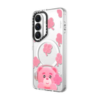 BELLYGOM Pink Clover Case | Galaxy S26 / Impact Clear Magnetic Case / Clear | Image 2