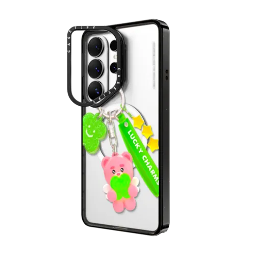 BELLYGOM Lucky Charms Case | Galaxy S26 Ultra / Impact Ring Stand Magnetic Case / Black | Image 2
