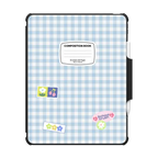 School Crush | iPad Air 13-inch (M2 - M4) / iPad Impact Folio Case / Black | Image 1