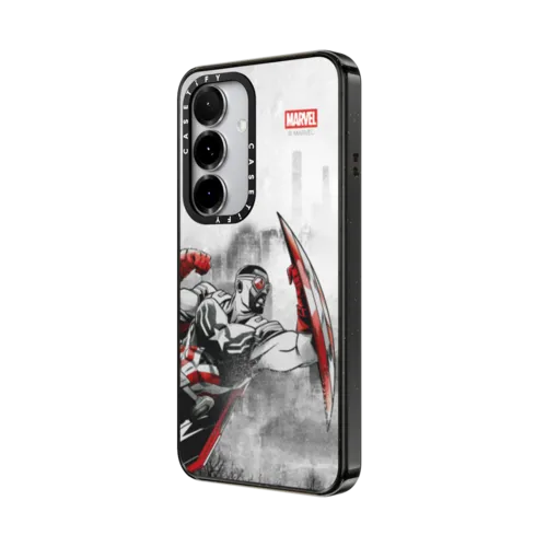 Captain America VS Case | Galaxy S25 / Impact Magnetic Case / Black | Image 2