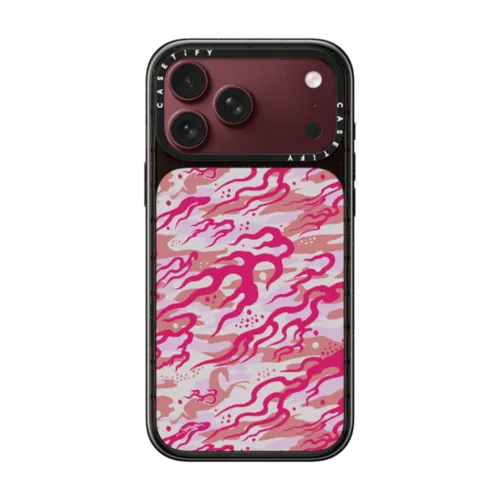 Five Elements Series: Fire Phone Case | iPhone 18 Pro Max / Impact Case MagSafe Compatible - Glossy / Glossy Black | Image 1