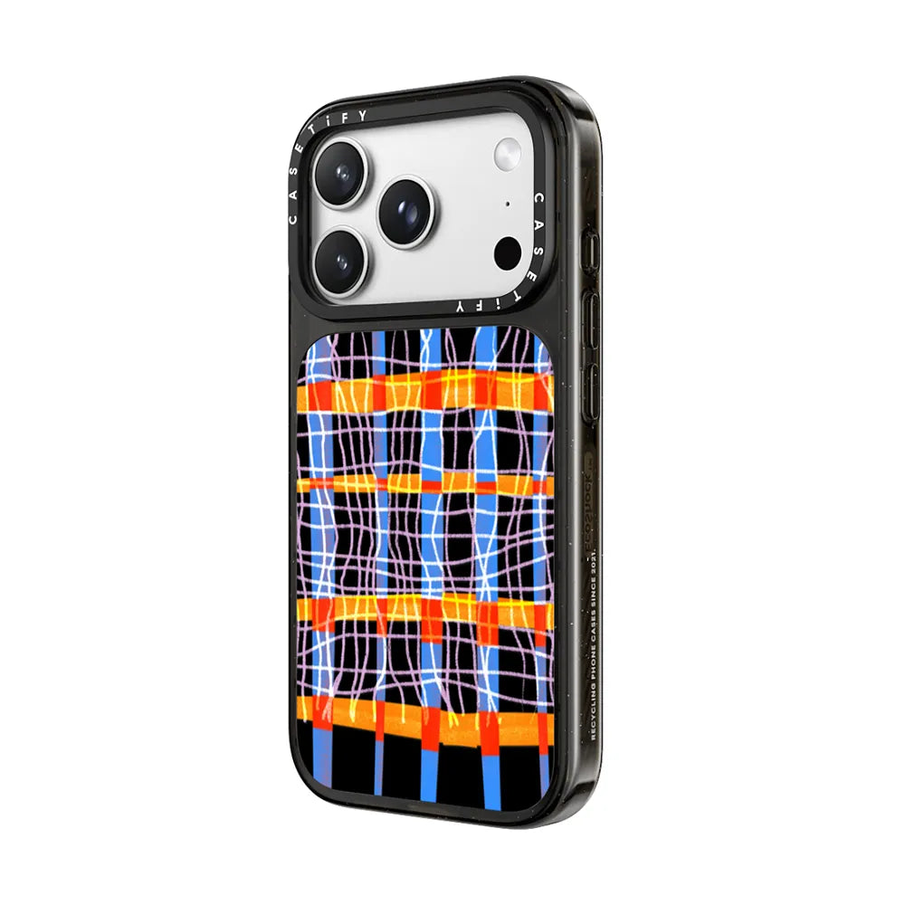White Orange Strips