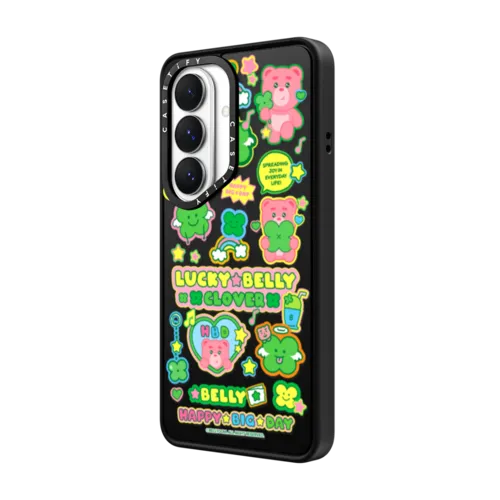 BELLYGOM Sticker Case | Galaxy S26 / Impact Magnetic Case / Matte Black | Image 2