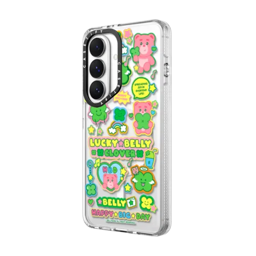 BELLYGOM Sticker Case | Galaxy S26 / Impact Clear Magnetic Case / Clear | Image 2