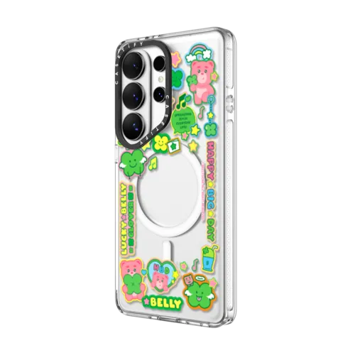 BELLYGOM Happy Big Day Case | Galaxy S26 Ultra / Impact Clear Magnetic Case / Clear | Image 2