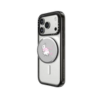 Bunnies Love Plaid | Snappy Grip Stand / Snappy Mirror Grip Stand MagSafe Compatible / Silver | Image 2