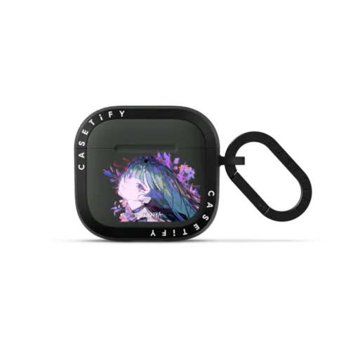 Eternal Bloom | AirPods 4 & 5 / Earbuds Bounce Case / Charcoal | Image 1