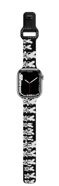 Bow Tie Bunnies | Apple Watch SE 3 (40mm) / Impact Band / Black | Image 1