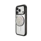 Pressed flowers daisy | Snappy Grip Stand / Snappy Mirror Grip Stand MagSafe Compatible / Silver | Image 2