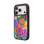 Happy Flowers | iPhone 17 Pro Max / Impact Case MagSafe Compatible / Matte Black | Image 2