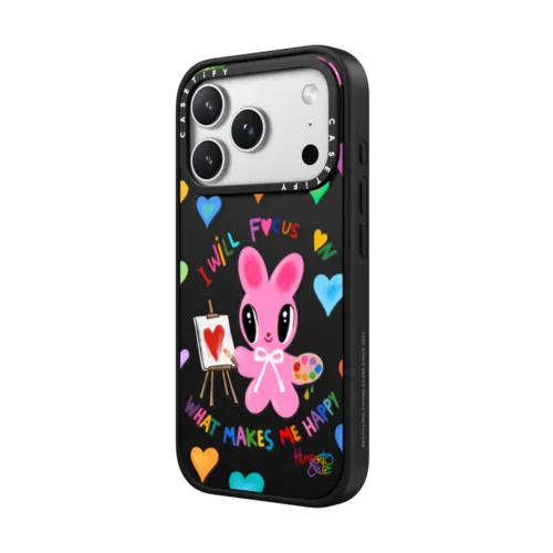 I will focus on what makes me happy | iPhone 17 Pro Max / Impact Case MagSafe Compatible / Matte Black | Image 2