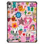 Love is Real | iPad Air 11-inch (M2 - M4) / iPad Impact Case / Black | Image 1