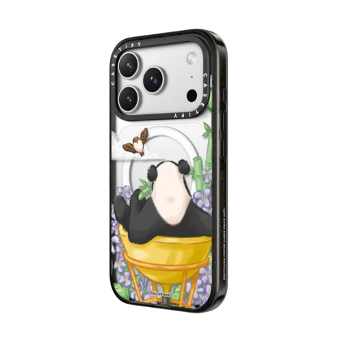 M.LanPanda Chill Time Case (Retail Exclusive) | iPhone 17 Pro Max / Impact Case MagSafe Compatible / Black | Image 2