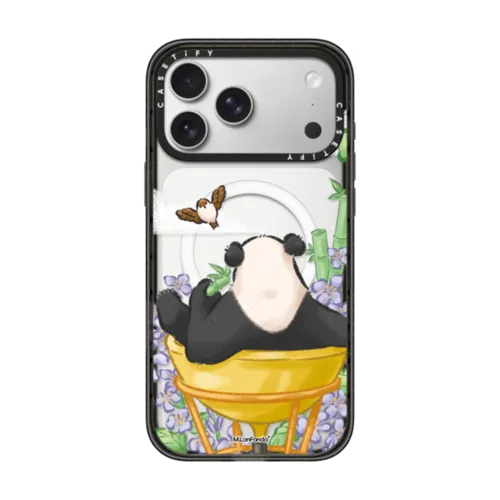 M.LanPanda Chill Time Case (Retail Exclusive) | iPhone 17 Pro Max / Impact Case MagSafe Compatible / Black | Image 1