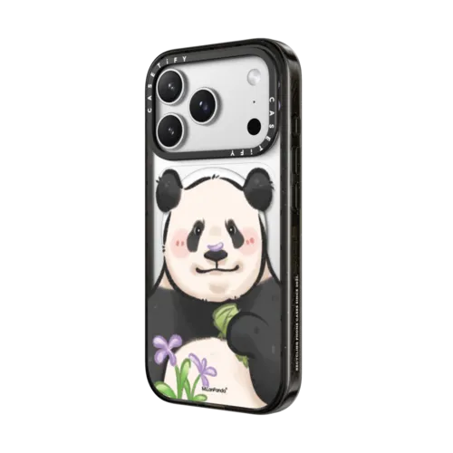 M.LanPanda Face Case | iPhone 17 Pro Max / Impact Case MagSafe Compatible / Black | Image 2