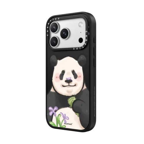 M.LanPanda Face Case | iPhone 17 Pro Max / Impact Case MagSafe Compatible / Matte Black | Image 2