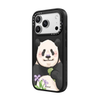M.LanPanda Face Case | iPhone 17 Pro Max / Impact Case MagSafe Compatible / Matte Black | Image 2
