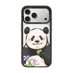 M.LanPanda Face Case | iPhone 17 Pro Max / Impact Case MagSafe Compatible / Black | Image 1