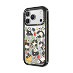 M.LanPanda Sticker Case | iPhone 17 Pro Max / Impact Case MagSafe Compatible / Black | Image 2