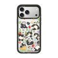 M.LanPanda Sticker Case | iPhone 17 Pro Max / Impact Case MagSafe Compatible / Black | Image 1