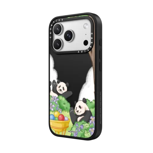 M.LanPanda Hide and Seek Case | iPhone 17 Pro Max / Impact Case MagSafe Compatible / Matte Black | Image 2
