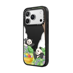 M.LanPanda Hide and Seek Case | iPhone 17 Pro Max / Impact Case MagSafe Compatible / Matte Black | Image 2