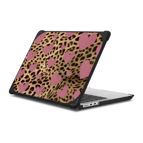 Speedy Love | MacBook Pro 14-inch (M1 - M5) / MacBook Bounce Case / Black | Image 1