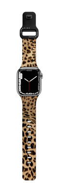 Patched Cheetah | Apple Watch Series 11 & 12 (46mm) / Impact Band / Black | Image 1