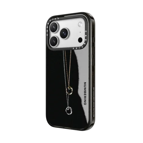 NUMBERING 3818 Case | iPhone 17 Pro Max / Impact Case MagSafe Compatible / Black | Image 2
