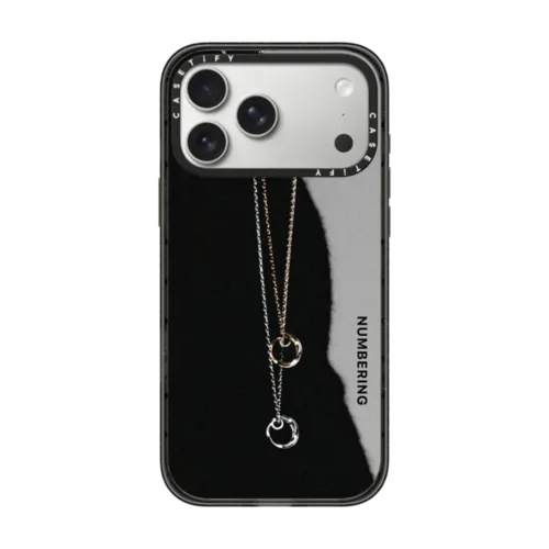 NUMBERING 3818 Case | iPhone 17 Pro Max / Impact Case MagSafe Compatible / Black | Image 1