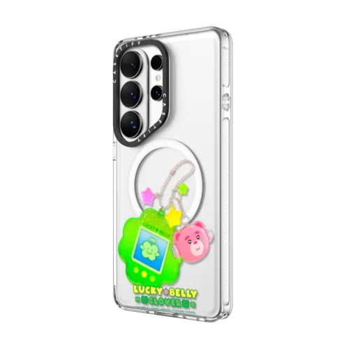 BELLYGOM Keychain Charm Case | Galaxy S26 Ultra / Impact Clear Magnetic Case / Clear | Image 2