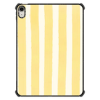 Yellow Stripes | iPad Air 11-inch (M2 - M4) / iPad Impact Case / Black | Image 1