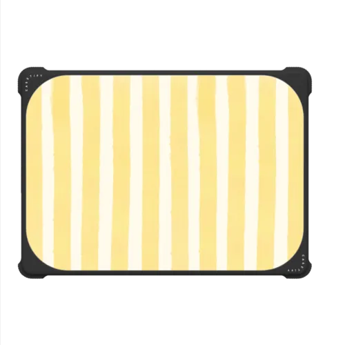Yellow Stripes | MacBook Pro 14-inch (M1 - M5) / MacBook Bounce Case / Black | Image 2