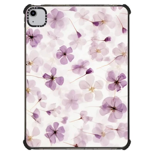 Lilac Blossom | iPad Air (4th/5th gen) / iPad Impact Case / Black | Image 1