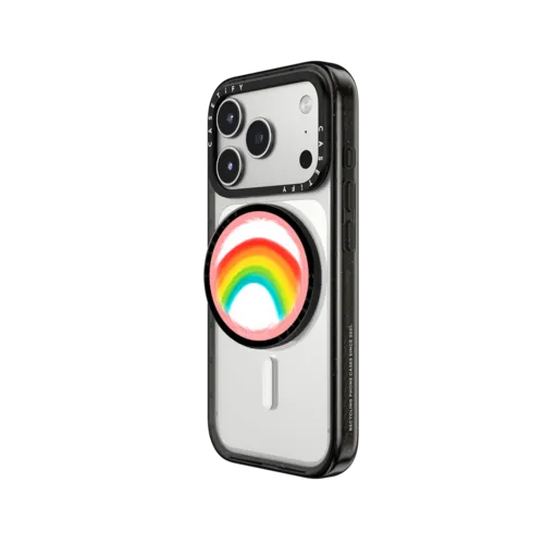 Cheer Bear Belly Snappy Grip Stand | Snappy Grip Stand / Snappy Grip Stand MagSafe Compatible / Black | Image 2